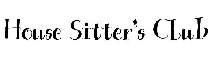 House Sitter's Club Font