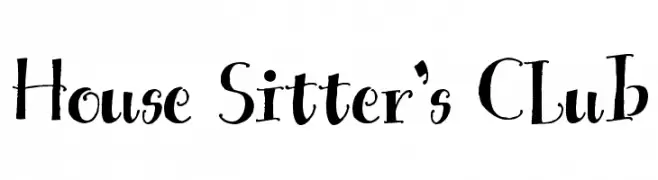 House Sitter's Club  Frei Schriftart Herunterladen