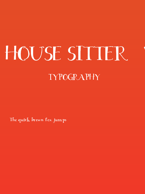 House Sitter's Club Poster