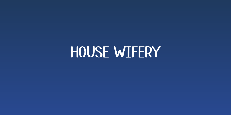 House Wifery Social Header