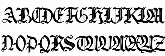House of the Dragon PERSONAL Bold Polices MAJUSCULES