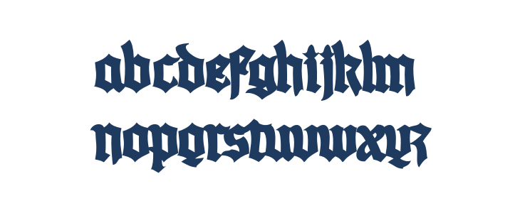 House of the Dragon PERSONAL Bold Lowercase