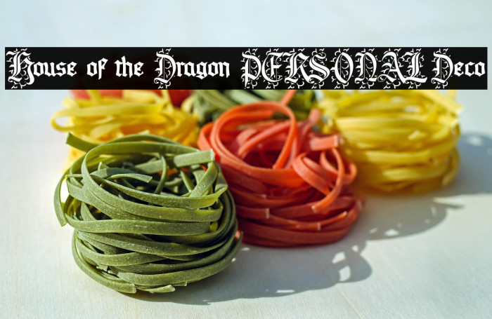 House of the Dragon PERSONAL Deco Example 1