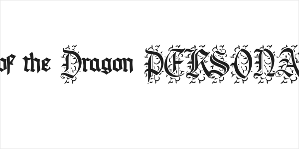 House of the Dragon PERSONAL Deco Logo