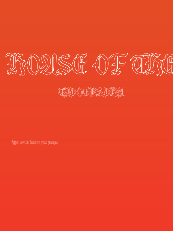 House of the Dragon PERSONAL Outline Poster