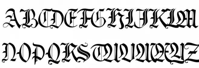 House of the Dragon PERSONAL Regular Schriftart Groß