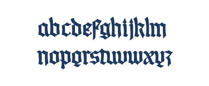 House of the Dragon PERSONAL Regular Lowercase