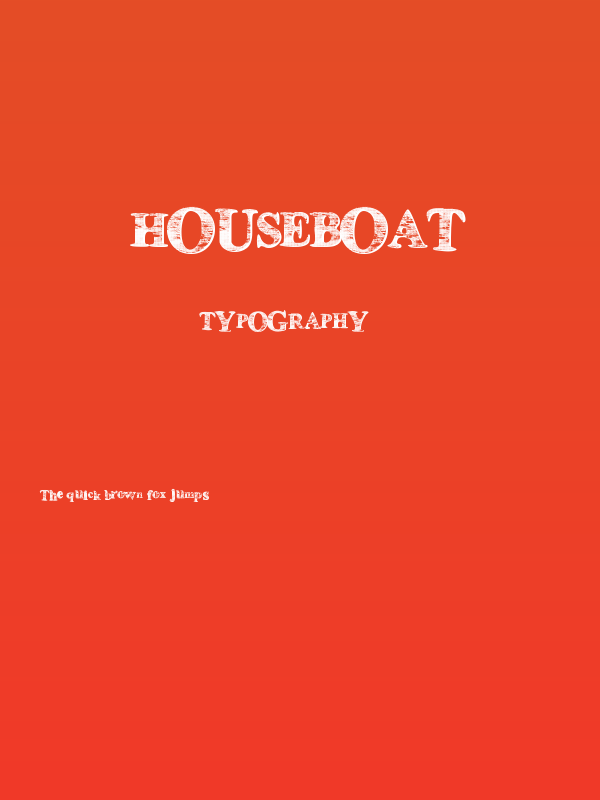 HouseBoat Poster