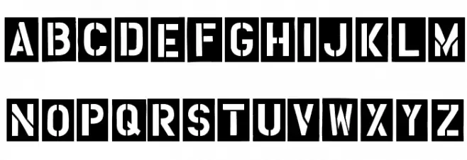 HouseBrokenRough Font UPPERCASE