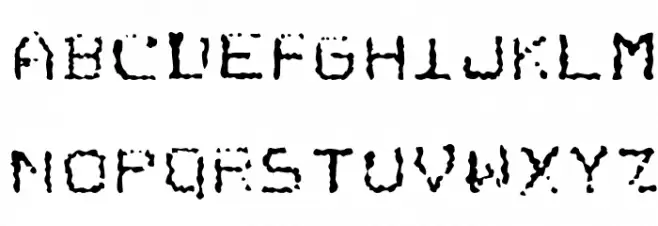 HouseCopy 字体 大写