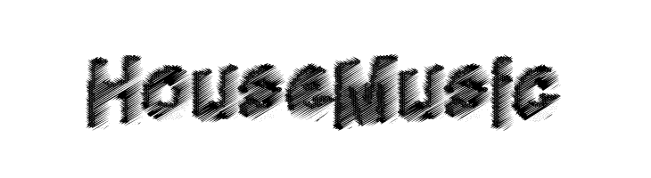 HouseMusic  les polices de caractères gratuit tlcharger
