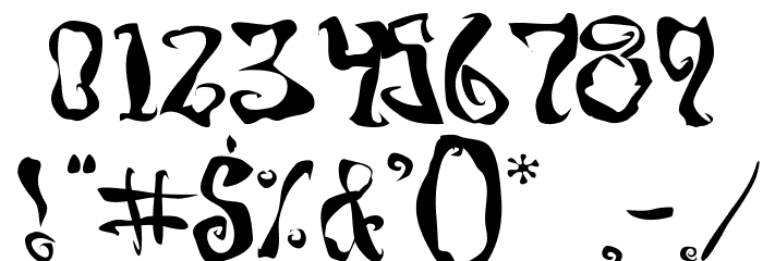 HouseParty Font OTHER CHARS