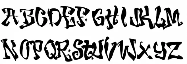 HouseParty Schriftart Groß