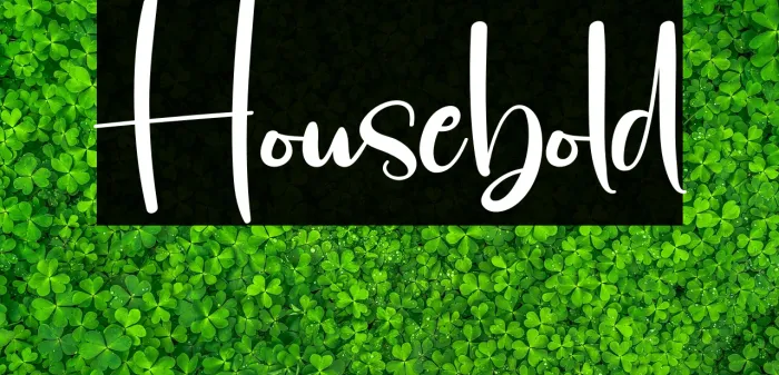 Housebold Example 1