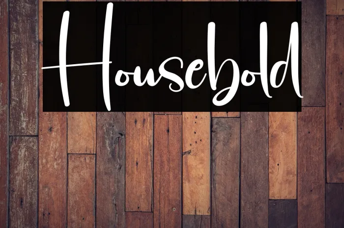 Housebold Example 2