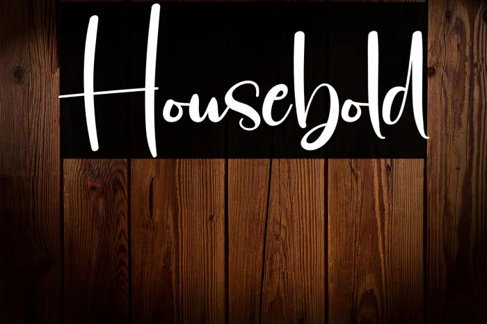 Housebold Example 3