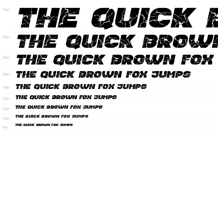 Housebreak Ext Grunged Italic Waterfall