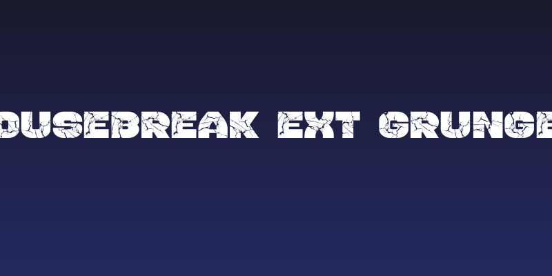 Housebreak Ext Grunged Social Header