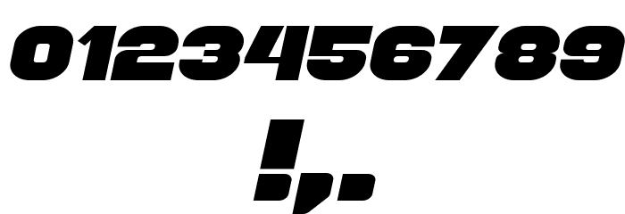 Housebreak Extended Italic Font OTHER CHARS