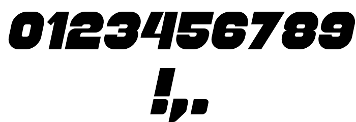 Housebreak Italic Font OTHER CHARS