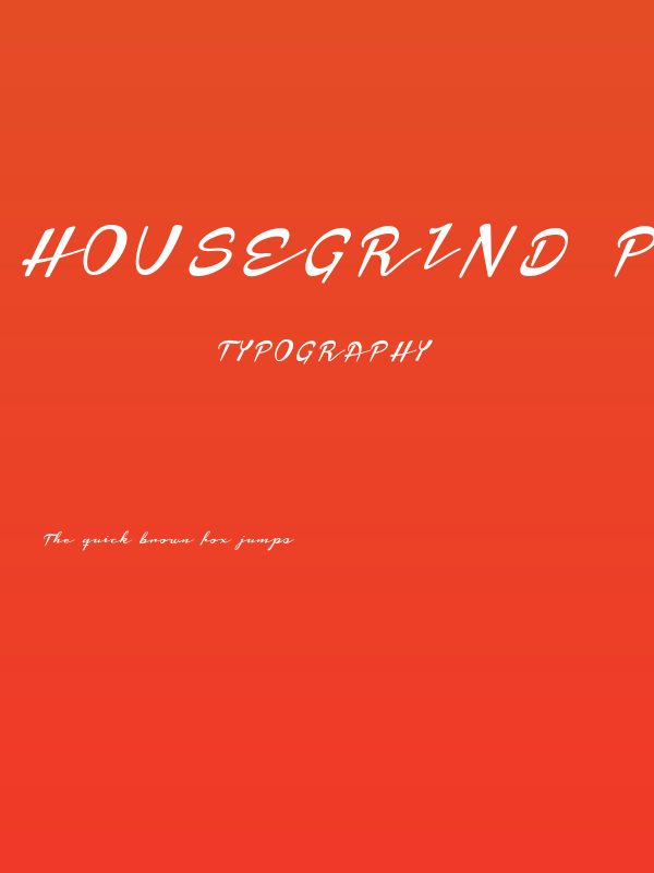 Housegrind Personal Use Only Poster