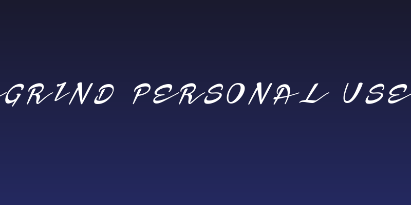 Housegrind Personal Use Only Social Header