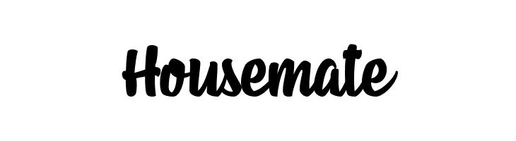Housemate  font caratteri gratis