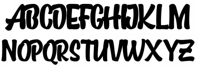 Housemate Schriftart Groß
