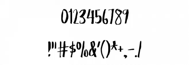 HouseplantDEMO Font OTHER CHARS