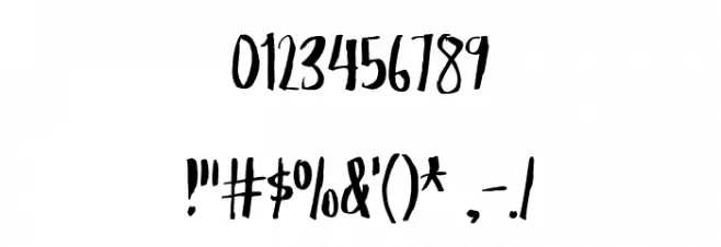 HouseplantDEMO Font OTHER CHARS