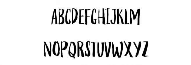 HouseplantDEMO Schriftart Kleinbuchstaben