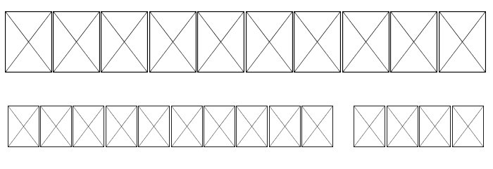 Houses Five Regular Font OTHER CHARS