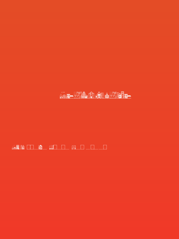 Houses Five Regular Poster