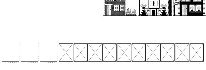 Houses Five Regular Font LOWERCASE