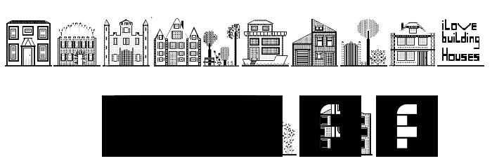 Houses Regular Font OTHER CHARS