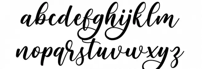 Houshie_Demo 字体 小写
