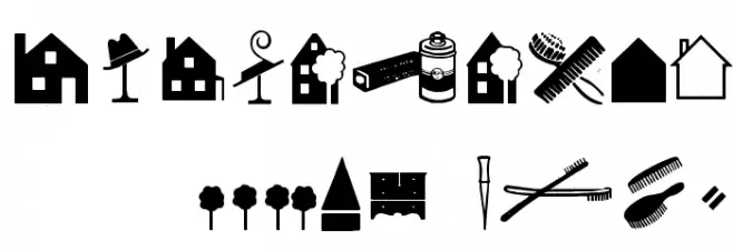 Housing Font OTHER CHARS