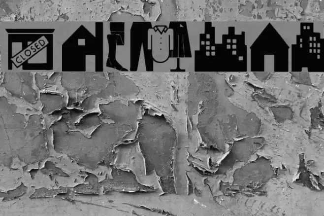 Housing Font examples