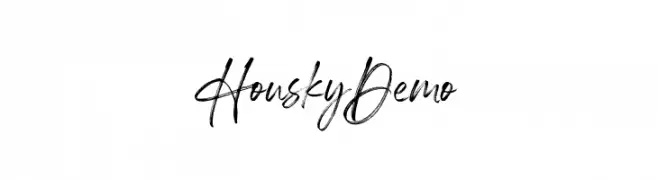 Housky Demo  フリーフォントのダウンロード