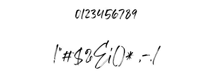 Housky Demo Font OTHER CHARS