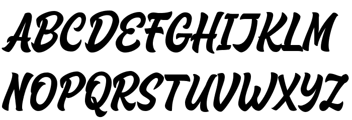 Houstander Allcaps Demo Font LOWERCASE