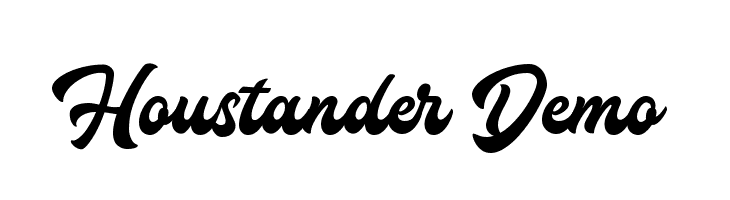 Houstander Demo  Frei Schriftart Herunterladen