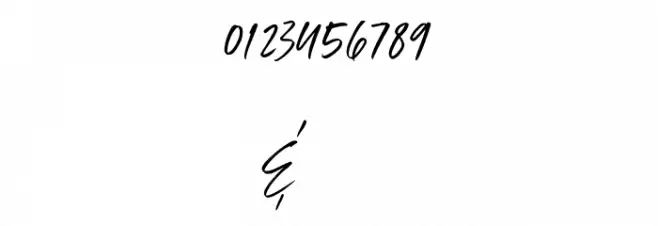 Houstiny Demo Font OTHER CHARS