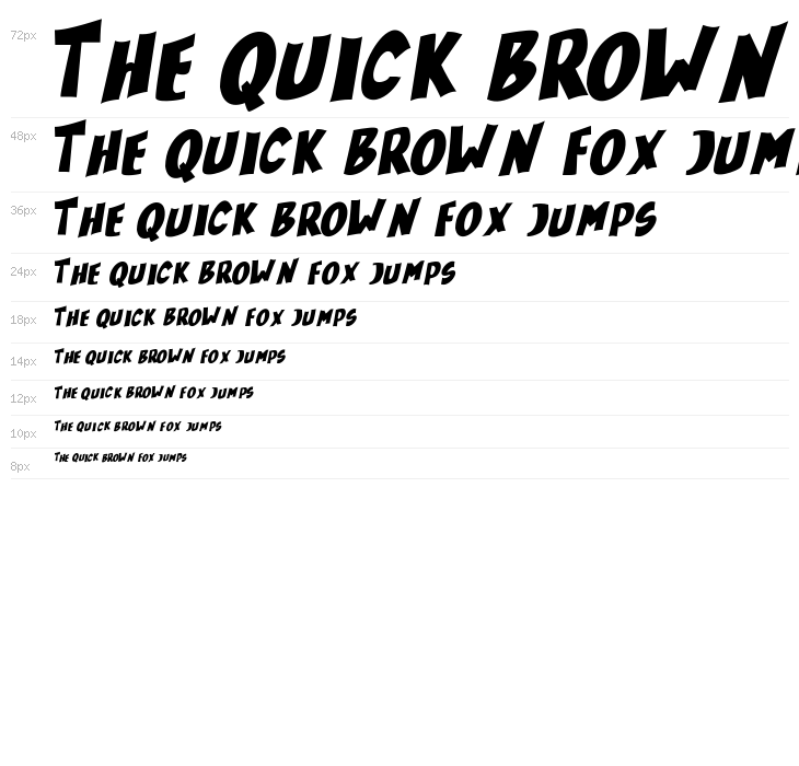 Houston Comics Personal Use Waterfall