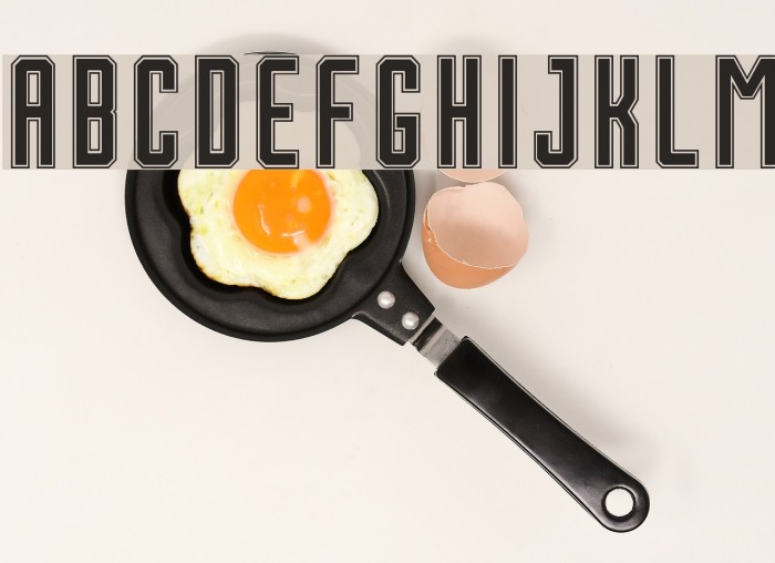 Houston Double Font examples