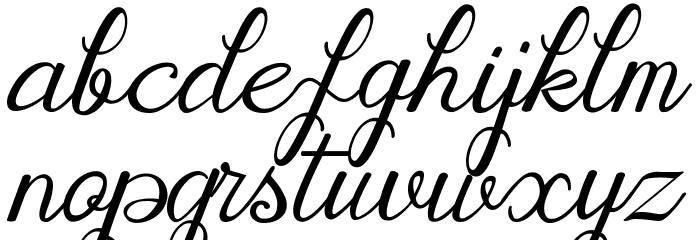 Houston Regular Regular Font LOWERCASE