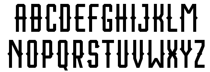 HoustonSportFree-Regular Font LOWERCASE