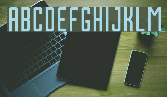 Houston Font examples