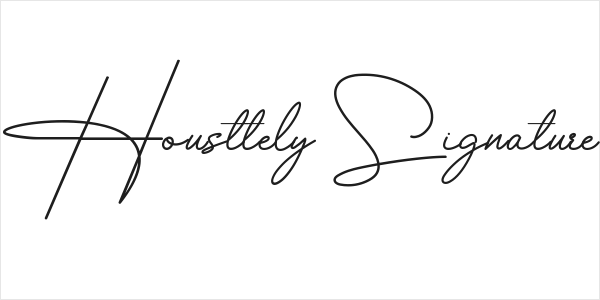 Housttely Signature Logo