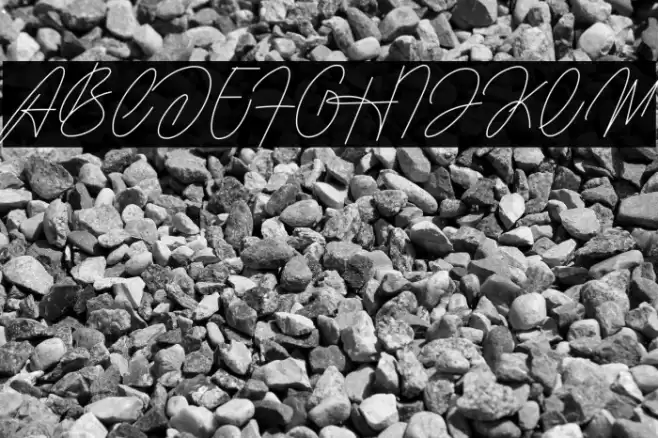 Housttely Signature Schriftart examples